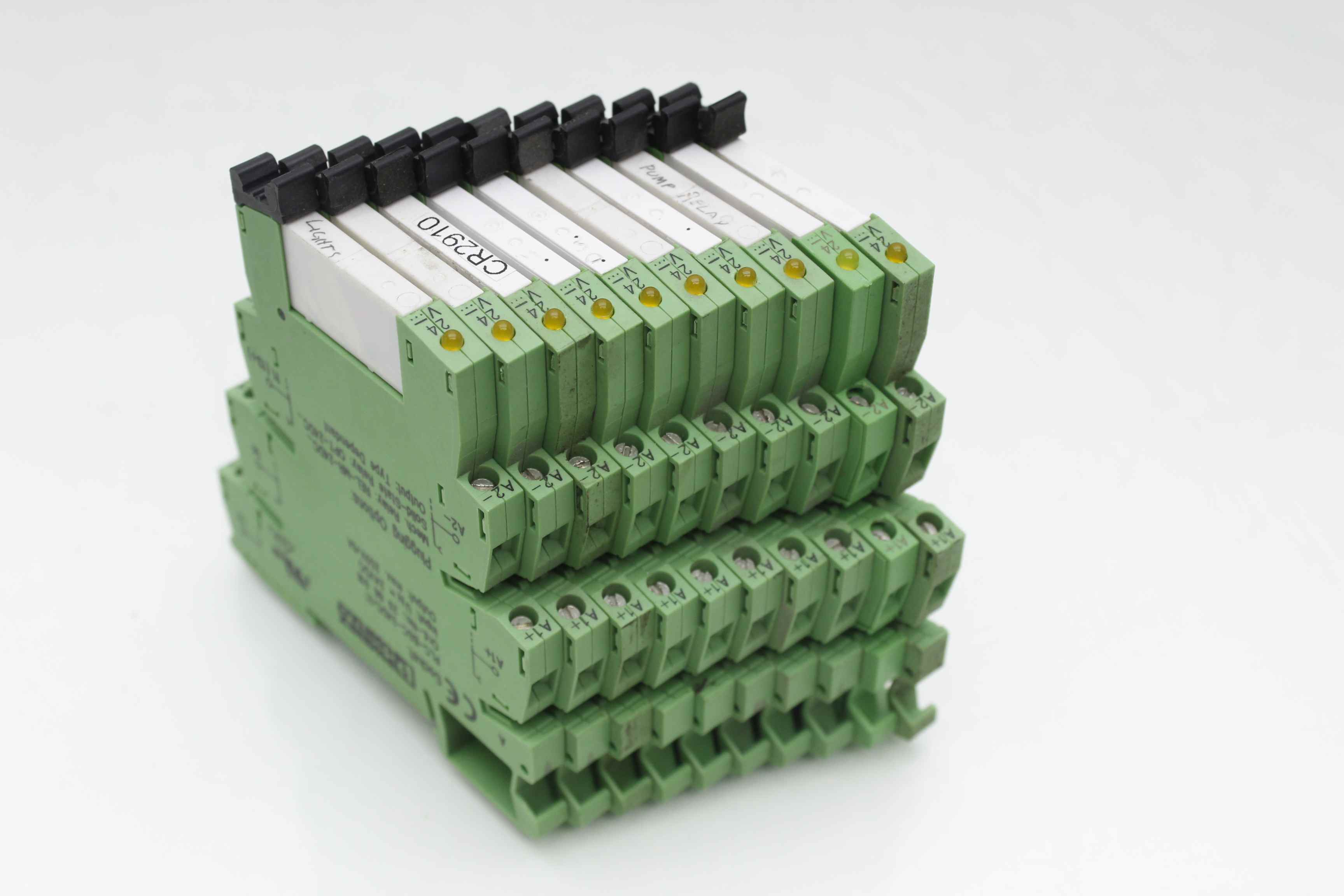 10 Phoenix Contact plcbsc24dc/21 Relais Sockets Klemmenblock W Relay