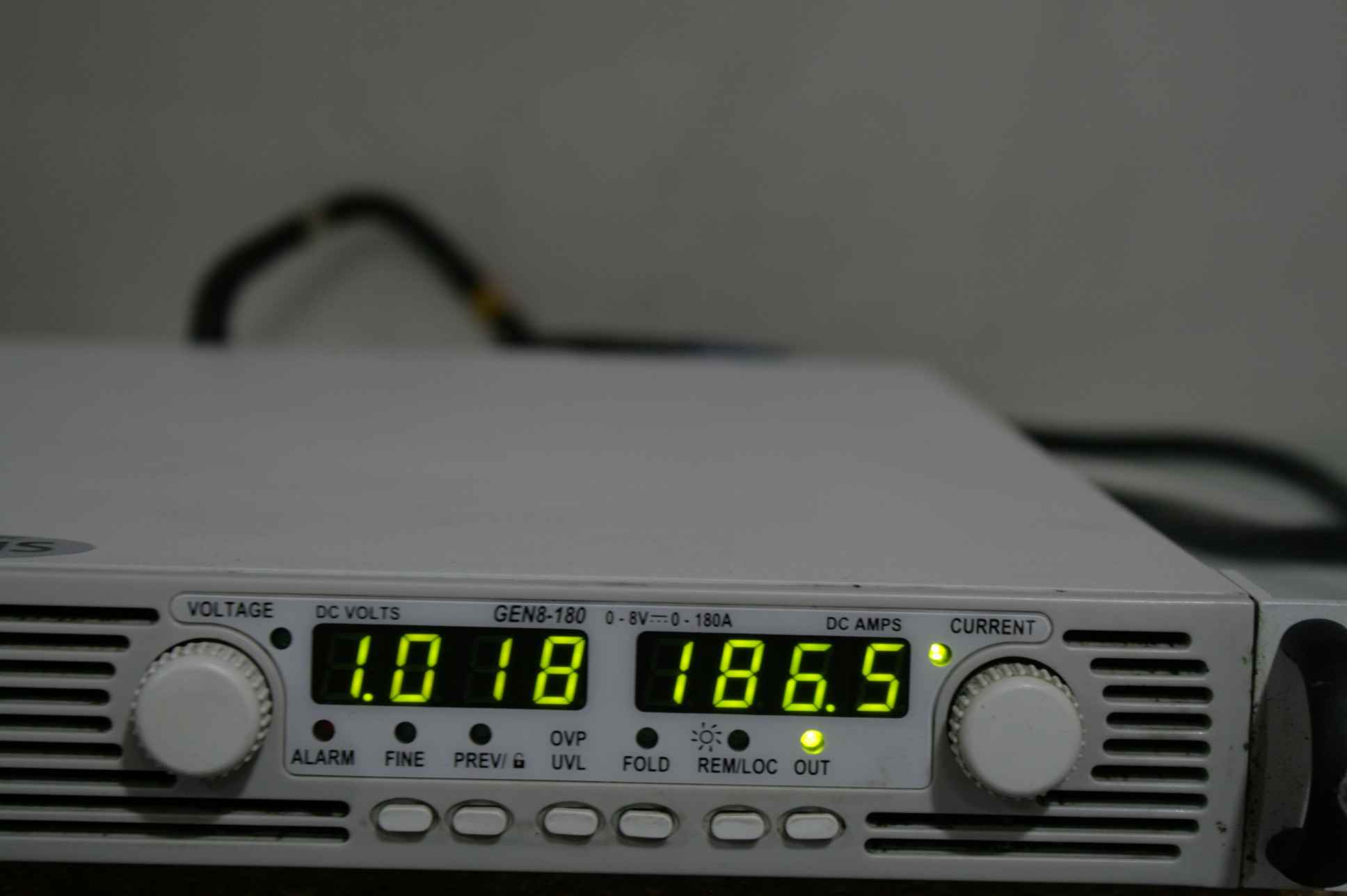 TDK Lambda Genesys GEN 8-180 Programmable DC Power Supply 0-8V / 0-180A