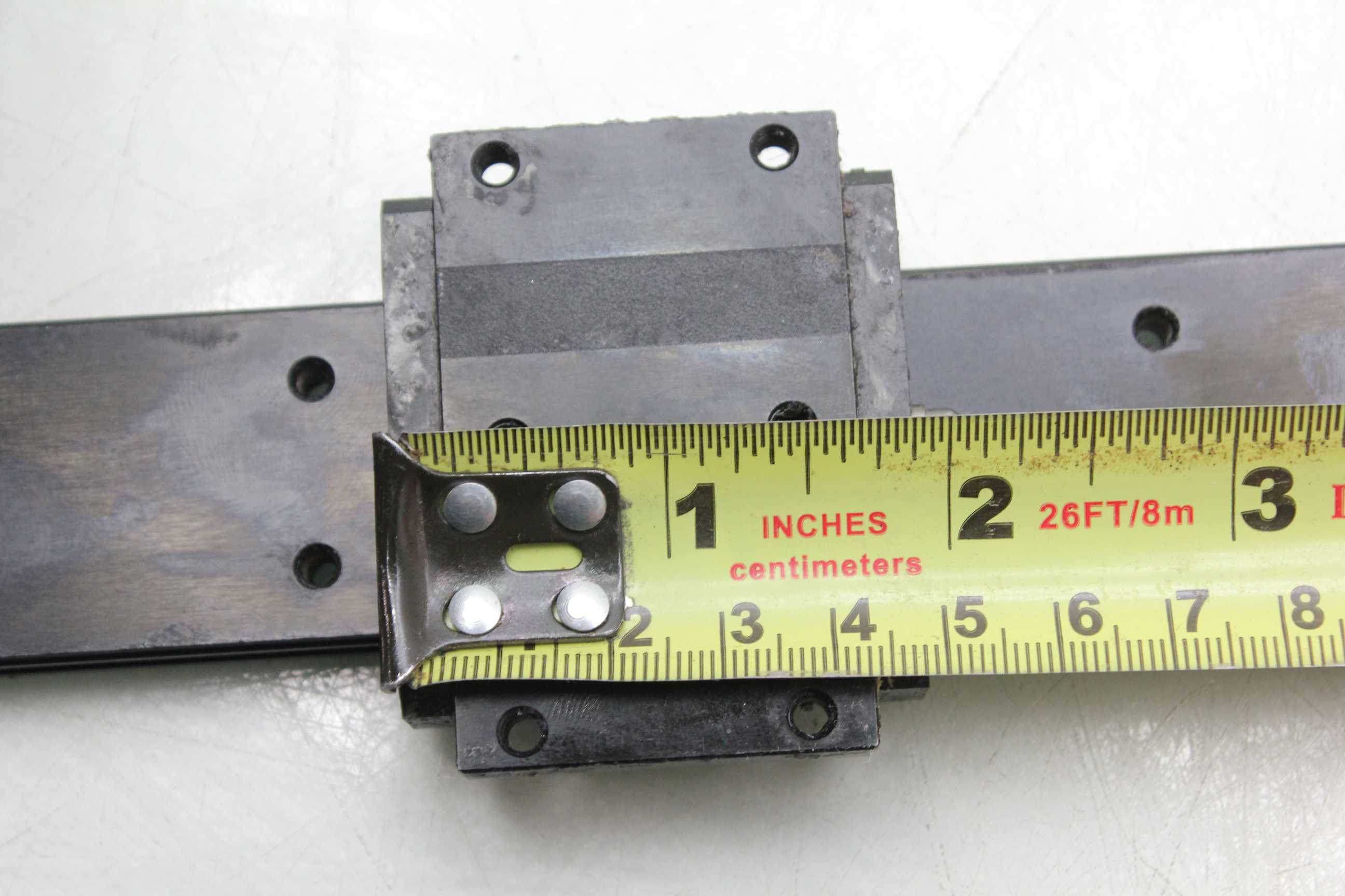 2 THK SHW17 Caged Ball Linear Motion Guide Rails 4 Blocks 230mm Long AP