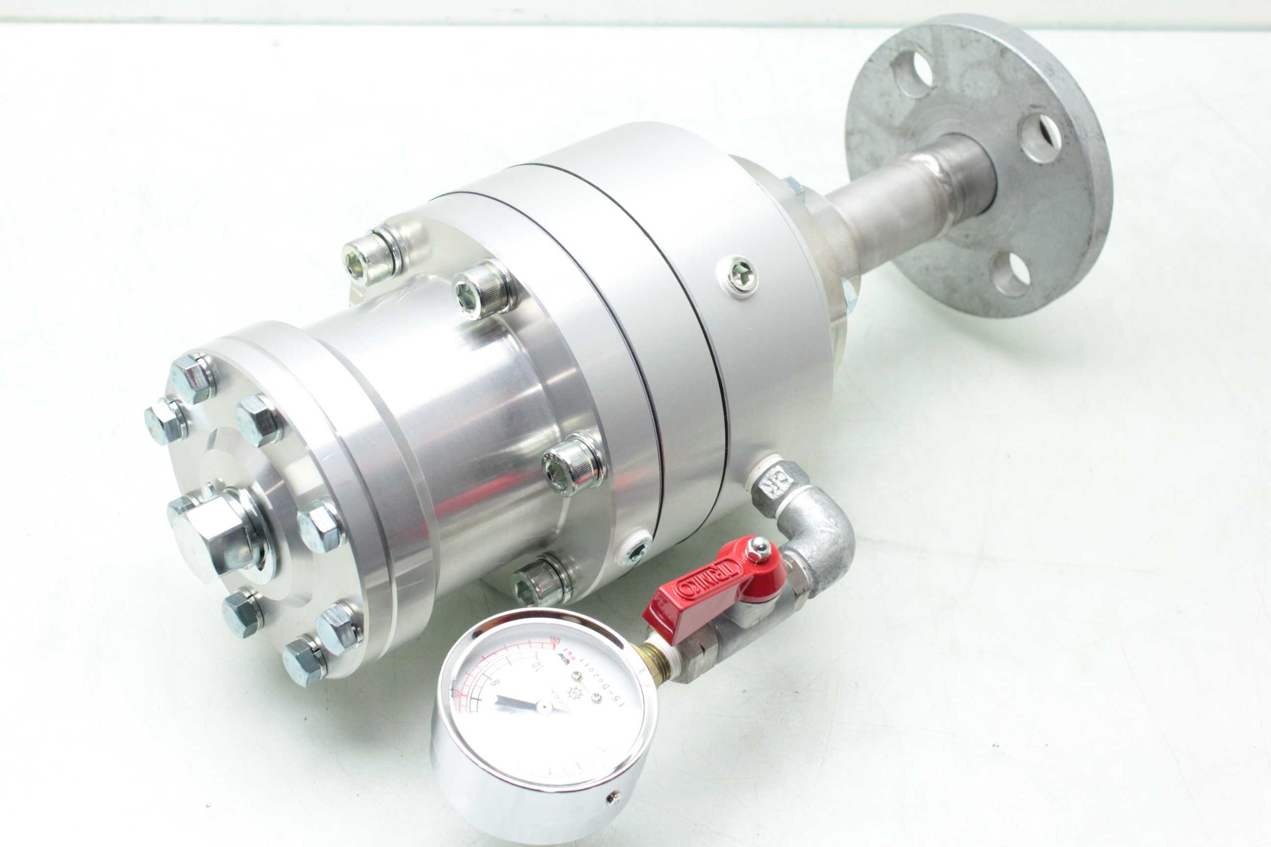 Custom Ultra High Vacuum Spring Loaded Pressure Relief / Safety Valve
