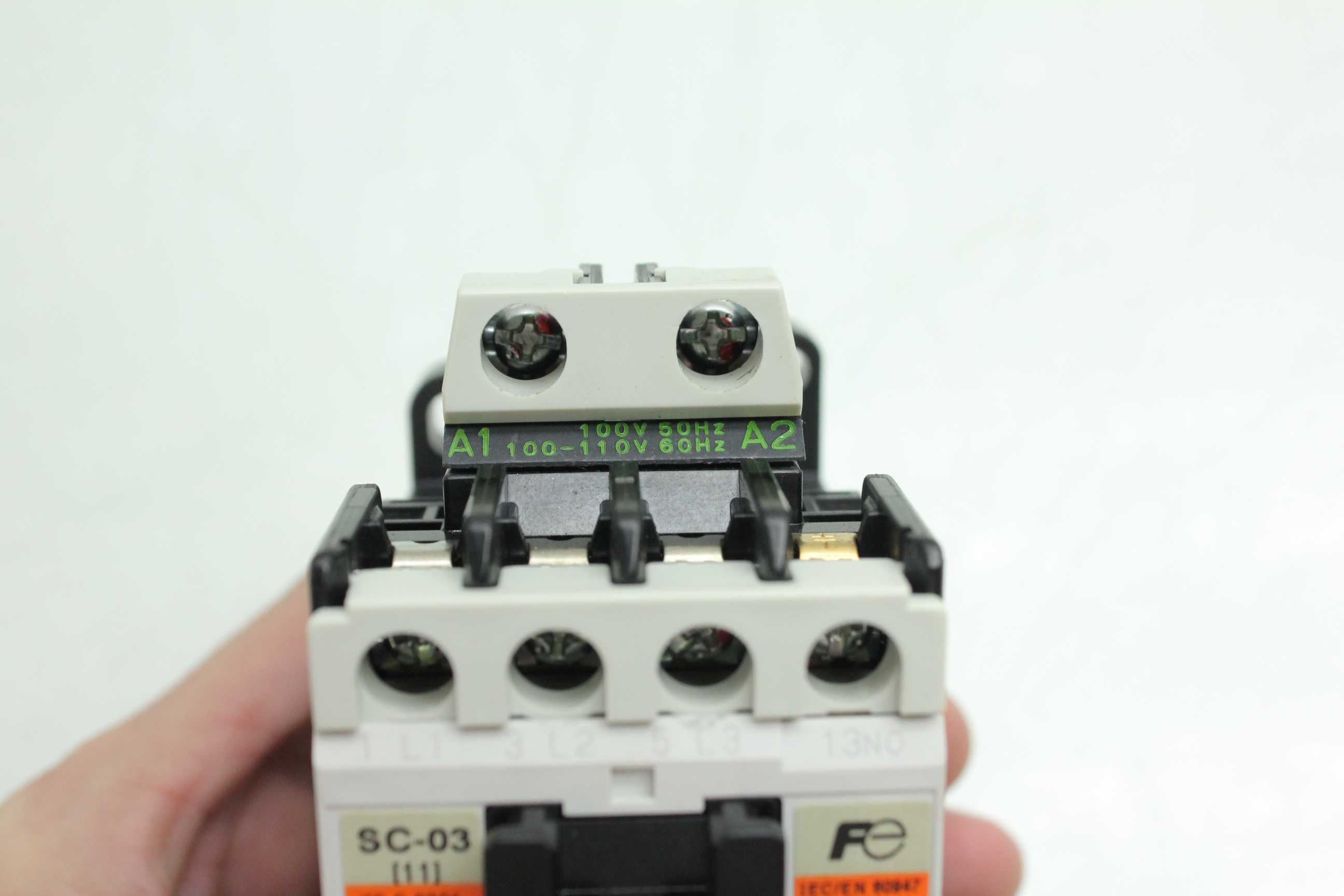 Fuji Electric SC03 Industrial Motor Contactor 20A Coil Voltage 110