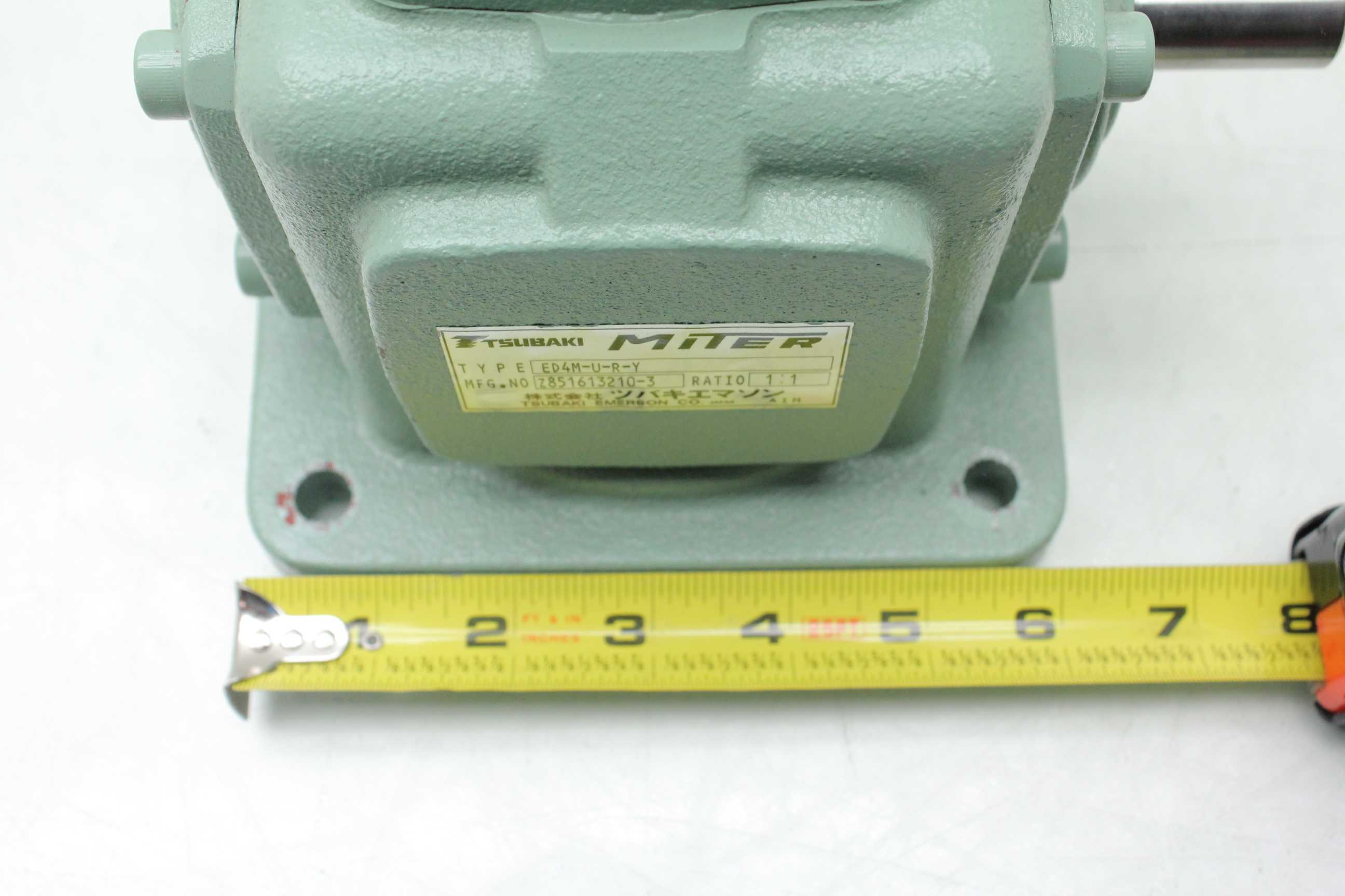 Tsubaki Emerson ED4MURY Right Angle Worm Drive Gear Reducer Gearbox