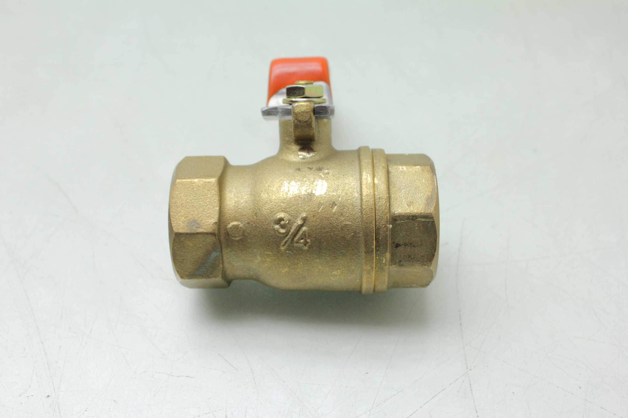 Kitz 400WOG Ball Valve Handle 3/4" NPT Pipe Fitting Blowout Proof PTFE