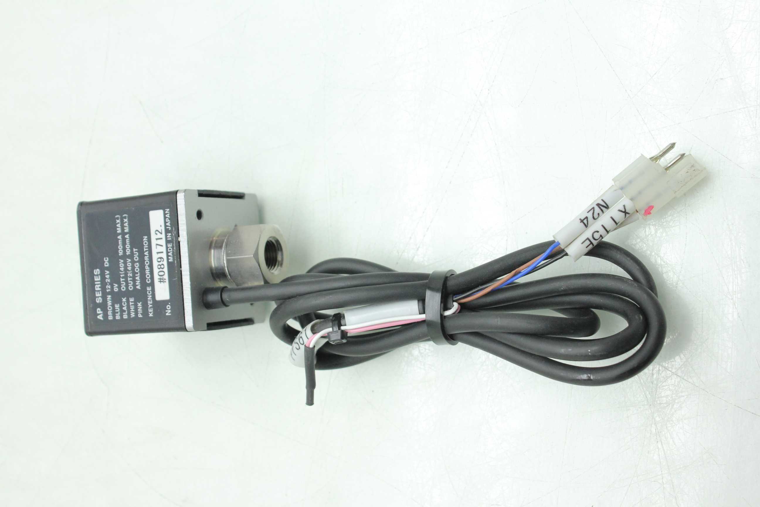 Keyence AP51A Analog Vacuum Pressure Sensor / Transducer eBay
