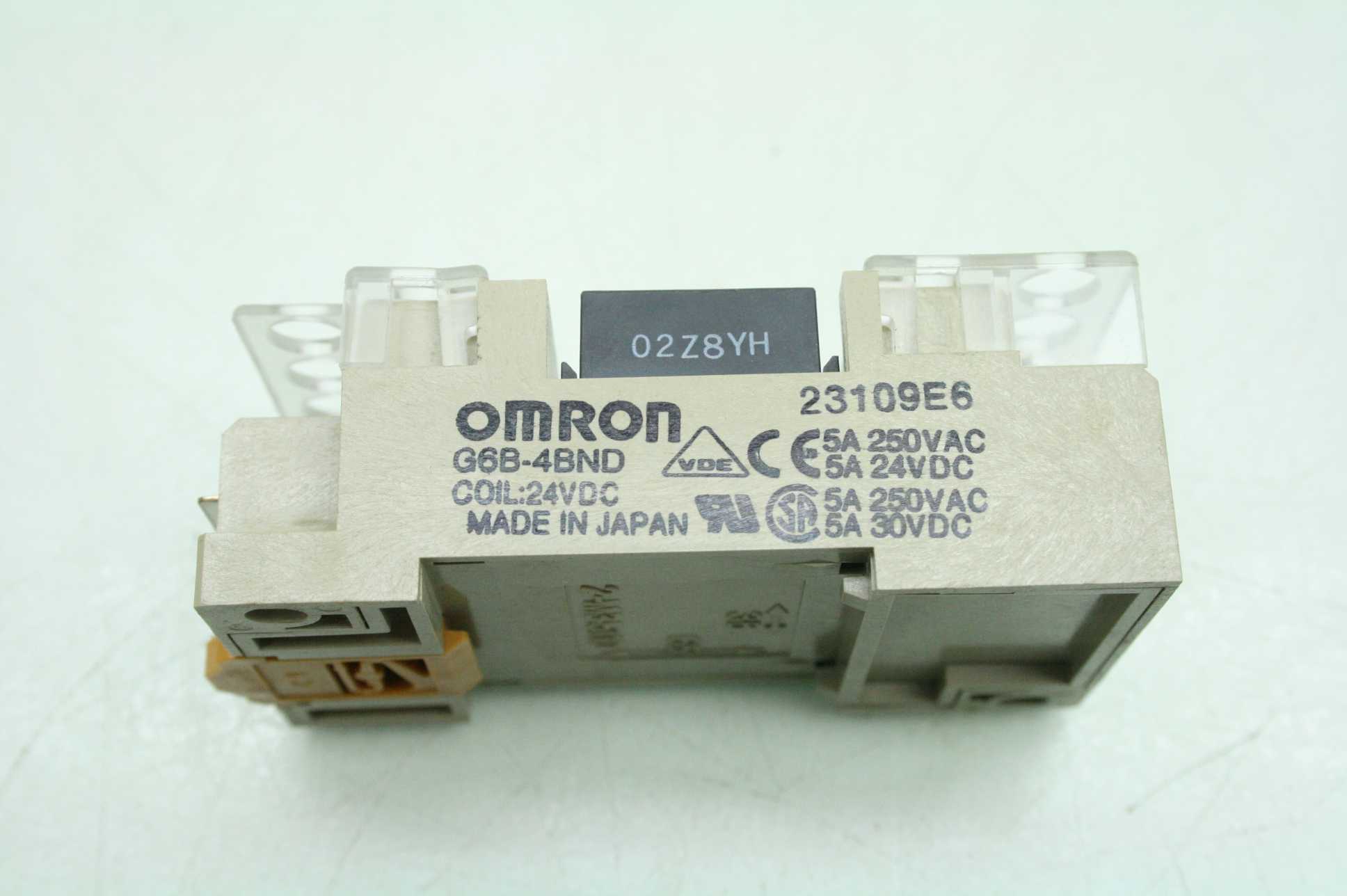 Omron G6d F4b Relay Terminal Block Relay 24v Dc Coils 192088125352 Ebay