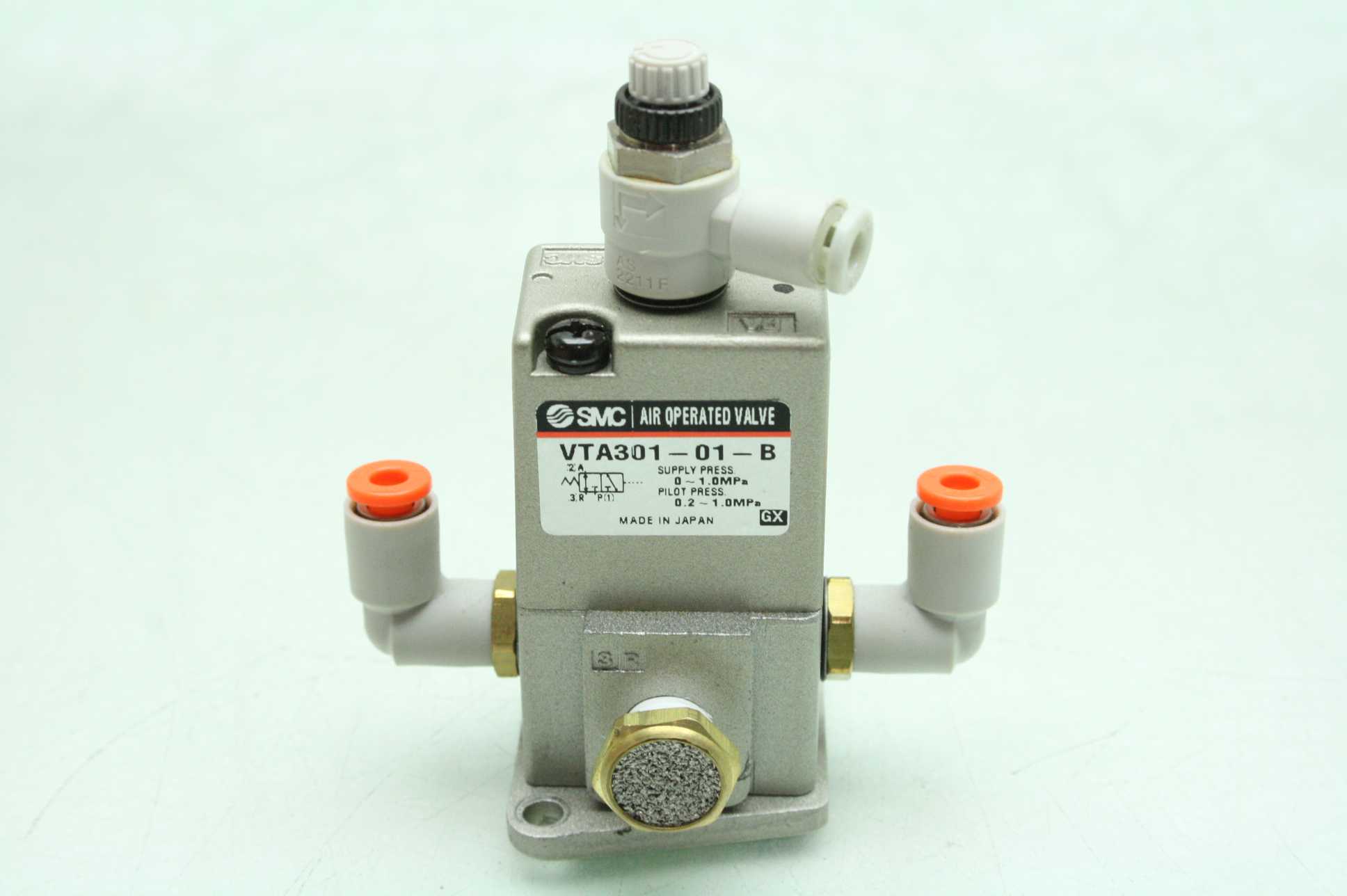 SMC VTA30101B External Pilot Air Operated Inline Valve eBay