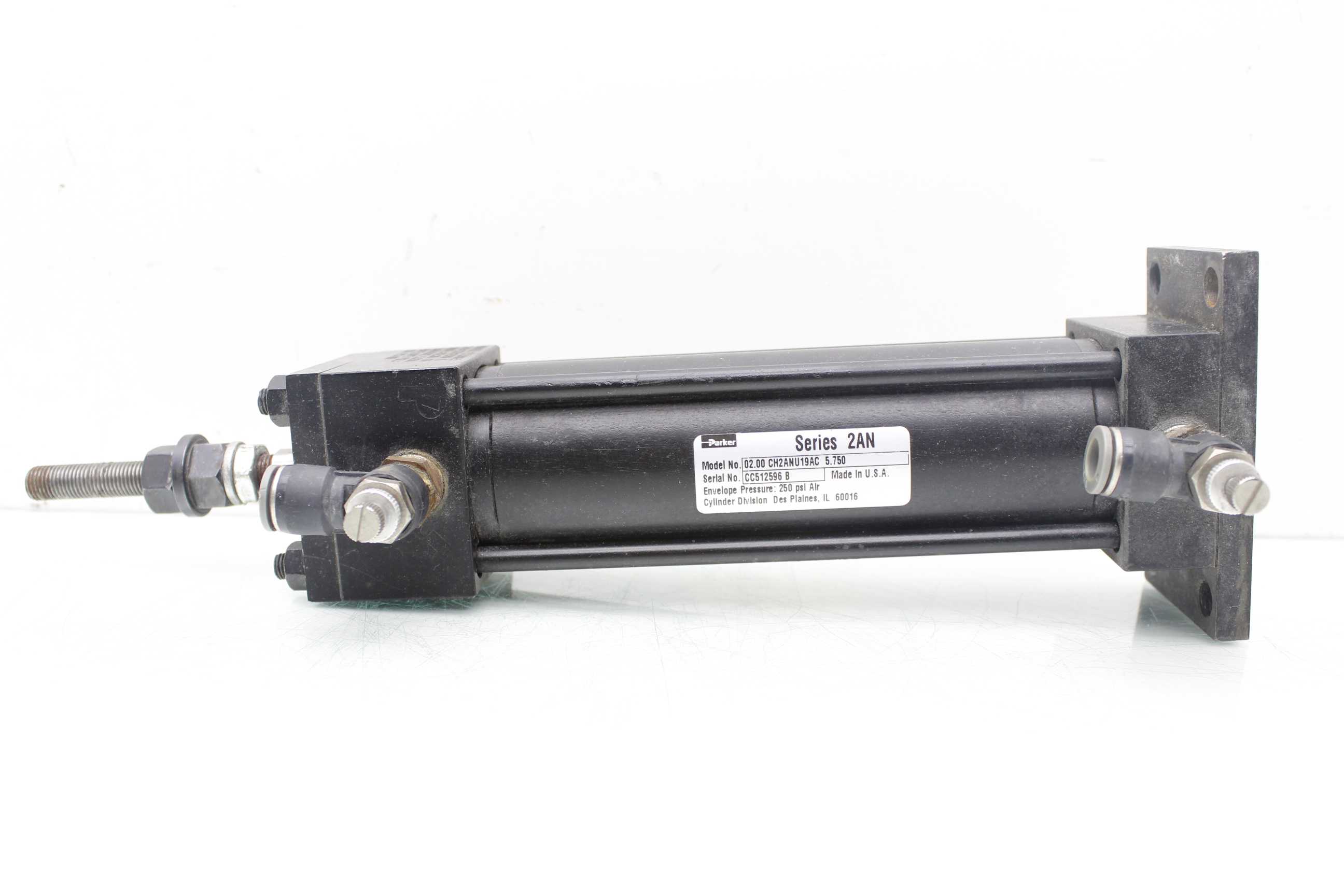 Parker 02.00 CH2ANU19AC 5.750 Pneumatic Cylinder eBay