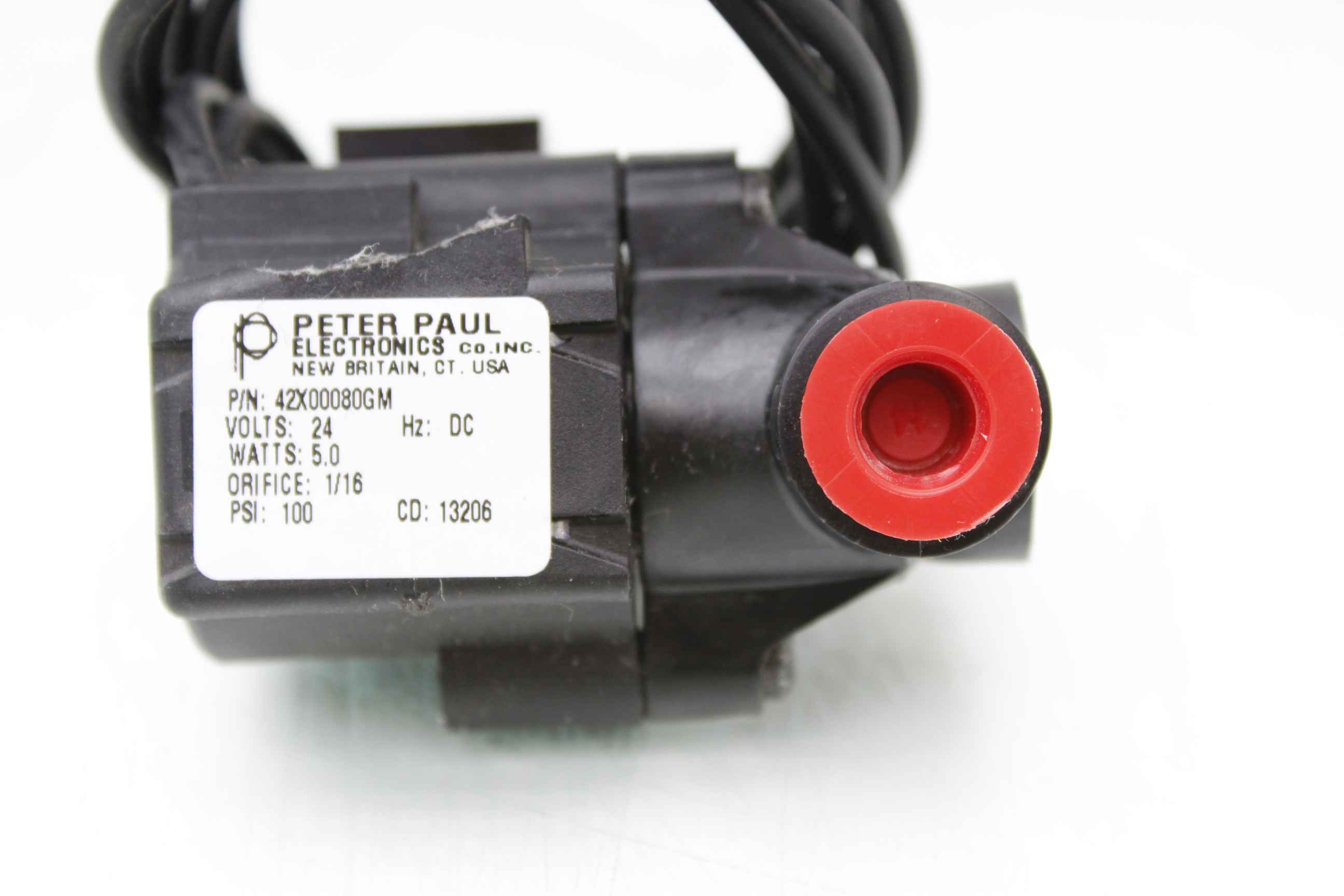 peter paul electric solenoid valve