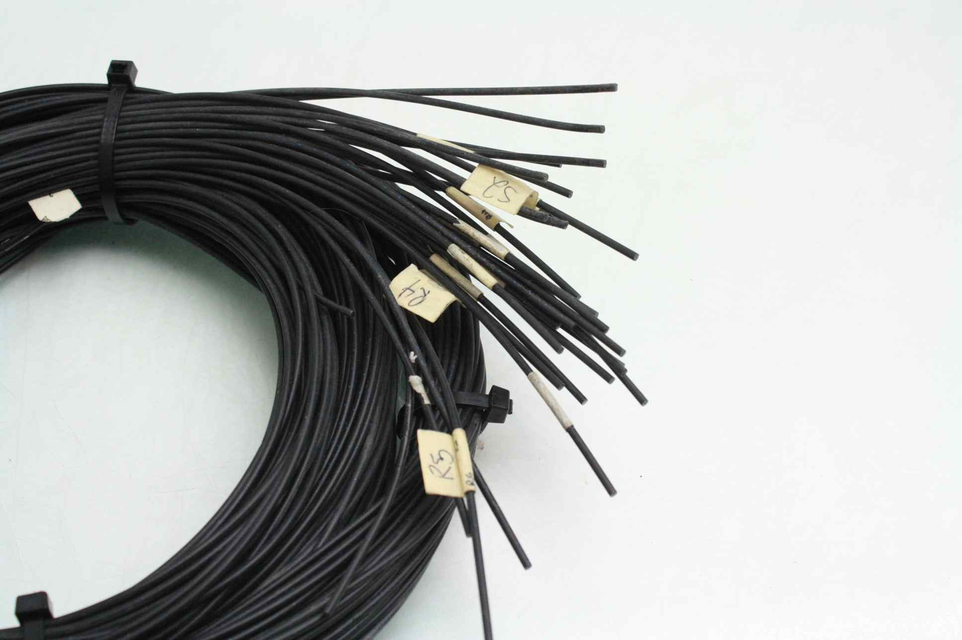 Lot of 45 Assorted Omron E32-TC200 Channel Fiber Optic Sensor Cables | eBay