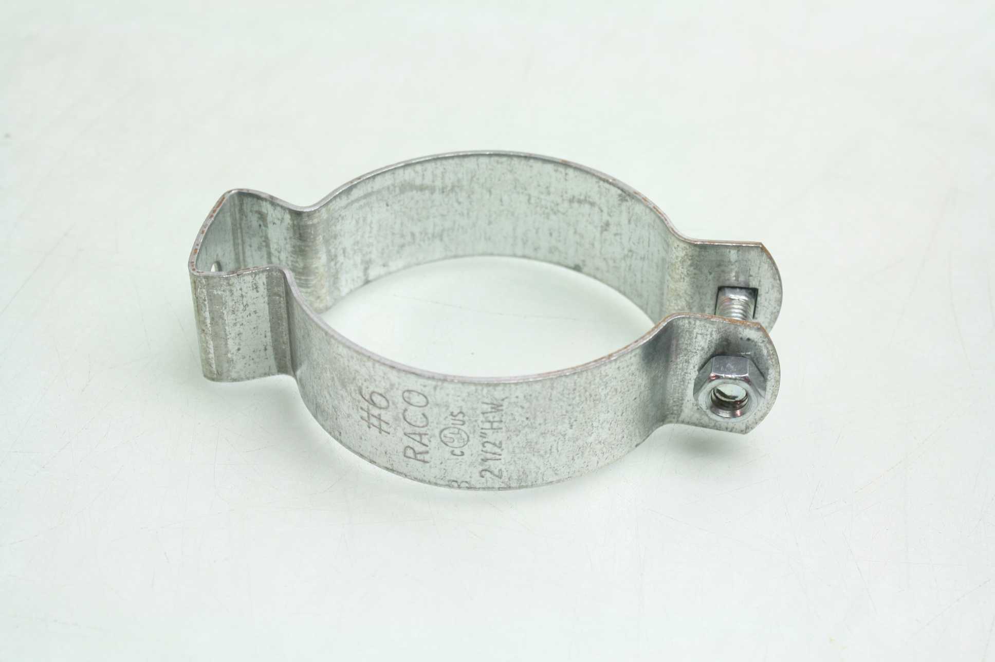 8 Raco 2041TH 21/2" Rigid Conduit Hangers / 6 Trade Size / 11/4" EMT