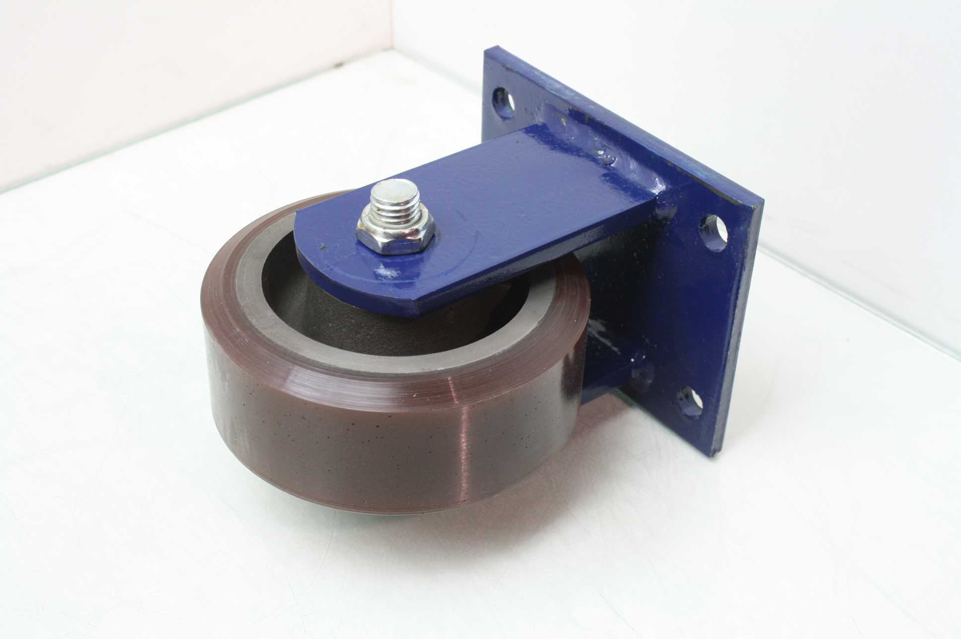 2 Caster Concepts Steel Ball Bearing 6" x 2" Fixed Casters Polyurethane